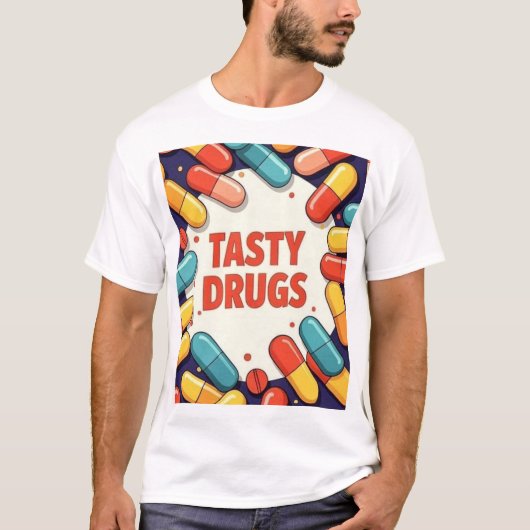 Leckere Drogen  T-Shirt (Vorderseite)