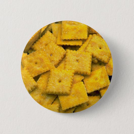 Leckere Käsecracker Button (Vorderseite)