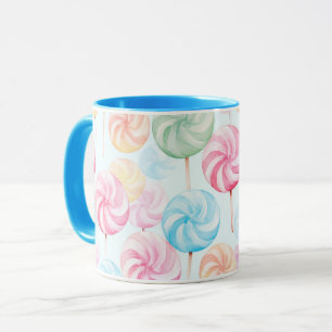 Leckere Kaulollipops Fantasie Tasse