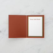 Leckere Kirschtorte anpassbar Karte (Innenseite)