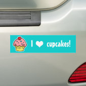 Leckere kleine Kuchen Autoaufkleber (Auf Auto)