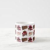 Leckere Kuchen Desserts Muster Eigenwillig Espressotasse (Vorderseite)