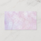 Leckere Kuchen rot und gelbe Visitenkarte (Rückseite)