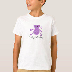 Leckere Lila Affe T-Shirt