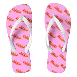 Leckere lustige Bacon Badesandalen