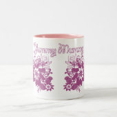 Leckere Mama Zweifarbige Tasse (Mittel)