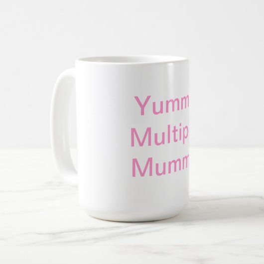 Leckere mehrfache Mama Kaffeetasse (Vorderseite Links)