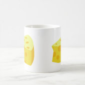 Leckere Nahrung - Käse Kaffeetasse (Mittel)