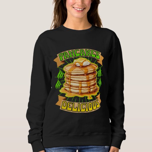 leckere Pfannkuchen Sweatshirt (Vorderseite)
