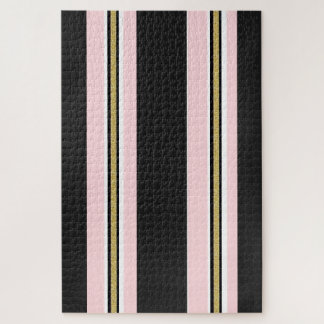 Leckere Pink White Gold Black Puzzles