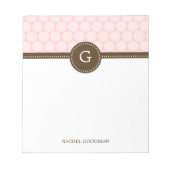 Leckere Punkte Personalisiert Notepad Notizblock (Vorderseite)