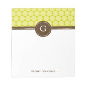 Leckere Punkte Personalisiert Notepad Notizblock (Vorderseite)