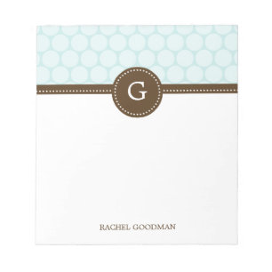 Leckere Punkte Personalisiert Notepad Notizblock