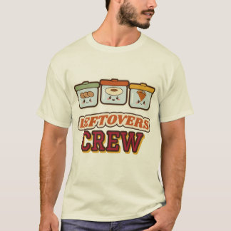 Leckere Reste Crew Lustiges Erntedankfest Passende T-Shirt