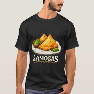 Leckere Samosas Illustration T-Shirt