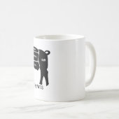 Leckere Schwein-Teile Kaffeetasse (VorderseiteRechts)