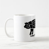 Leckere Schwein-Teile Kaffeetasse (Links)