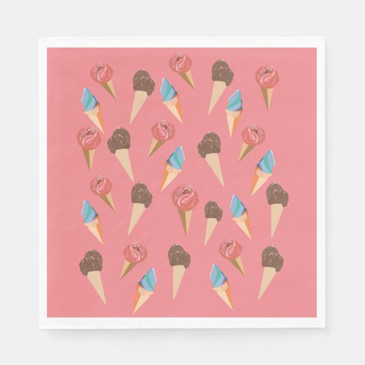 Leckere Stimmung Serviette (Vorderseite)