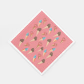 Leckere Stimmung Serviette (Ecke)