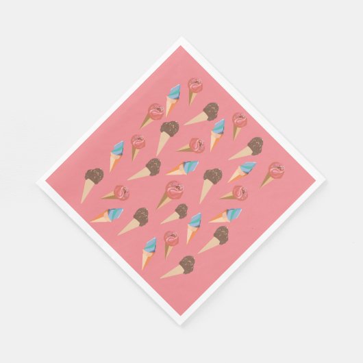 Leckere Stimmung Serviette (Ecke)