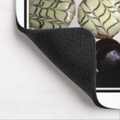 LECKERE SÜSSE SCHAUMGUMMIRINGE MOUSEPAD (Ecke)