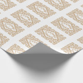 Leckere Vanillepuddingcremekekse Geschenkpapier (Ecke)