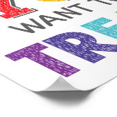 Leckerei Andere, wie man Will, behandelt zu werden Poster (Ecke)