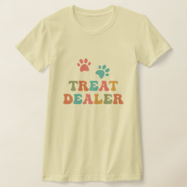 Leckerei Dealer - farbenfroher Hund Lover T-Shirt