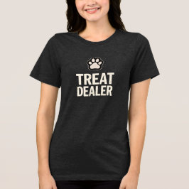 Leckerei Dealer lustige Hundeliebhaber Frauen Tri-Blend Shirt