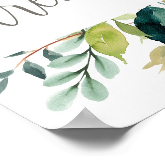 Leckerei Dessert Bar Poster (Ecke)