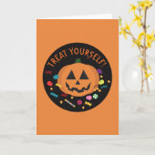 Leckerei dich selbst! karte (Gelbe Blume)