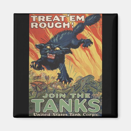 Leckerei Em Rough-1918 Magnet (Vorne)