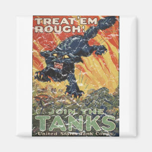 Leckerei "Em Rough-1918 - Not leidend Magnet
