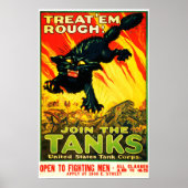Leckerei 'Em Rough! Beitritt zum 1. US-Weltkrieg Poster (Vorne)