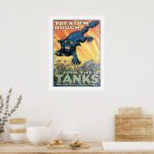 Leckerei "em Rough - Join the Panzers Poster (Küche)