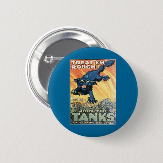 Leckerei 'Em Rough - Join the Tanks! Button (Vorne & Hinten)