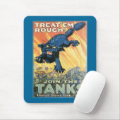 Leckerei 'Em Rough - Join the Tanks! Mousepad (Mit Mouse)