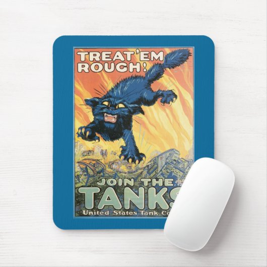Leckerei 'Em Rough - Join the Tanks! Mousepad (Mit Mouse)