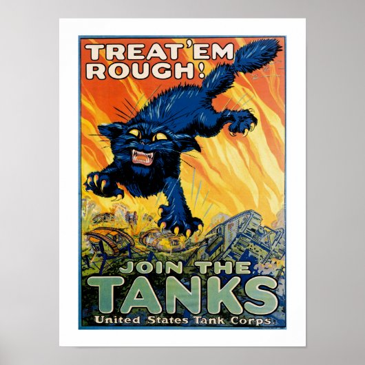 Leckerei "em Rough - Join the Tanks Poster (Vorne)
