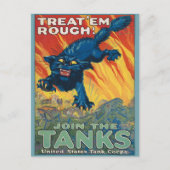 Leckerei "Em Rough - Join the Tanks Postkarte (Vorderseite)