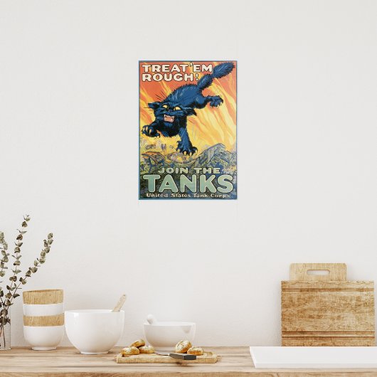 Leckerei 'Em Rough! Poster (Küche)