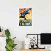 Leckerei 'Em Rough! Poster (Heimbüro)