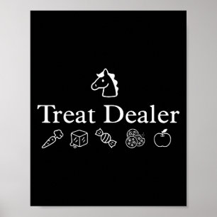 Leckerei Er Horse Leckerei Lady Reitpferd Poster