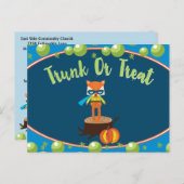 Leckerei-Event-Karte Postkarte (Vorne/Hinten)