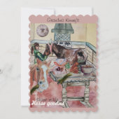 Leckerei Feiertagskarte (Vorderseite)