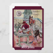 Leckerei Feiertagskarte (Vorne/Hinten)