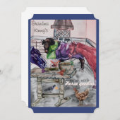 Leckerei Feiertagskarte (Vorne/Hinten)