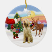 Leckerei für einen Spinone Italiano Keramikornament (Vorne)