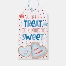 Leckerei für Jemand süße Valentinstag-Geschenkmark