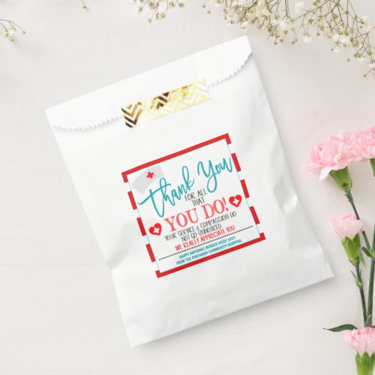 Leckerei für Krankenpflege Geschenktütchen (Versiegelt)